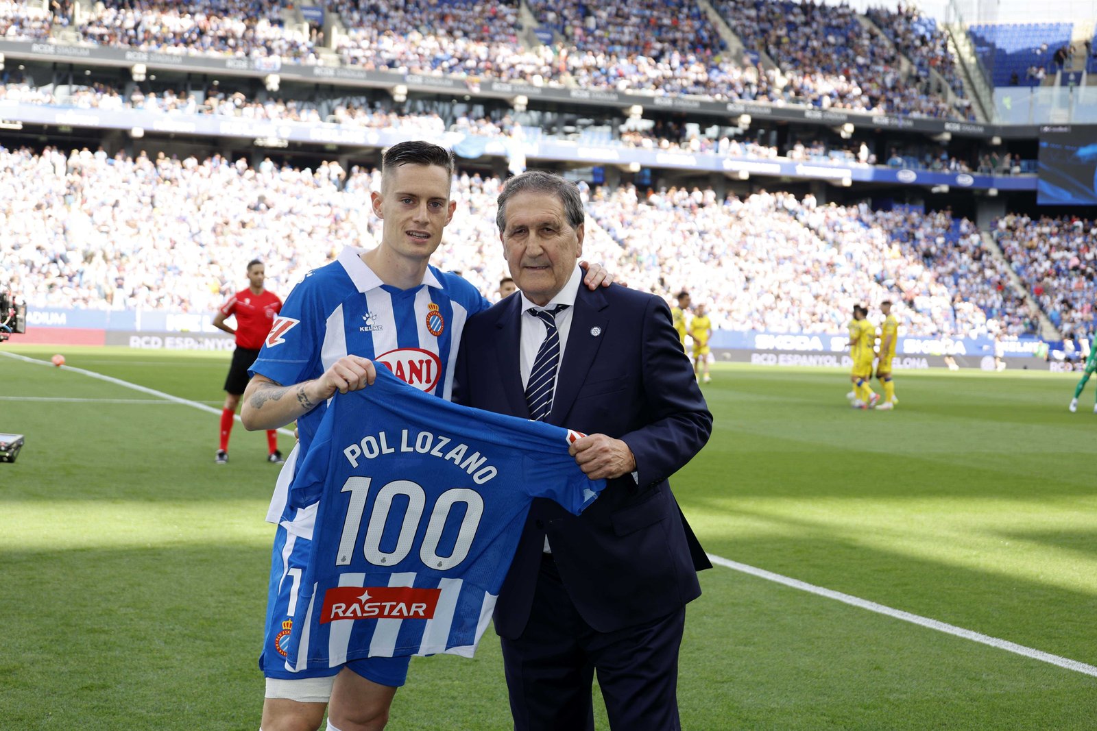 Només el reconeixement a Pol Lozano Només el reconeixement a Pol Lozano