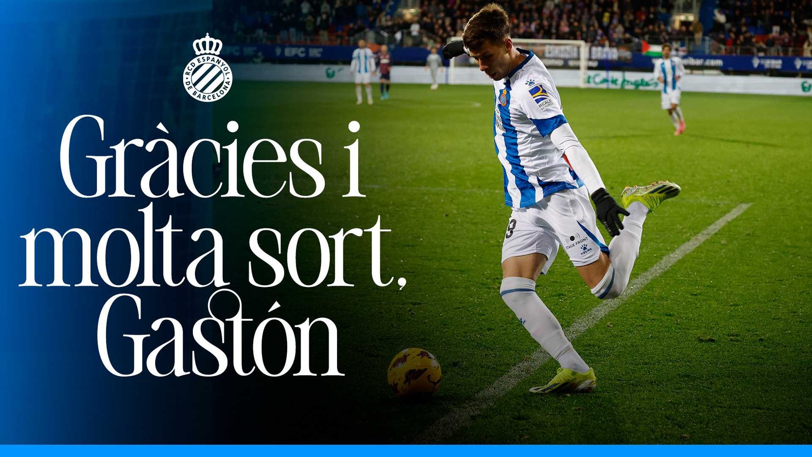 Gastón Valles finalitza la seva etapa al RCD Espanyol Gastón Valles finalitza la seva etapa al RCD Espanyol