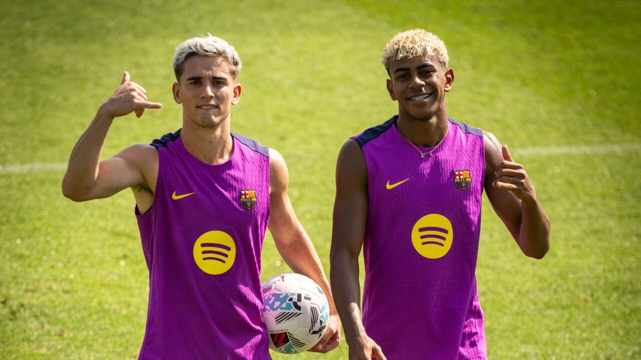 Preparats per a l’estrena de la Lliga 2025/26 a Mallorca – FC Barcelona.