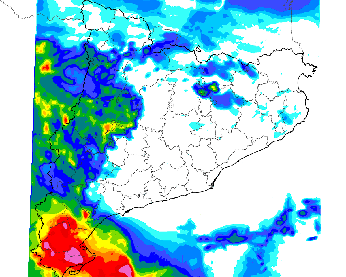Estimació de precipitació acumulada