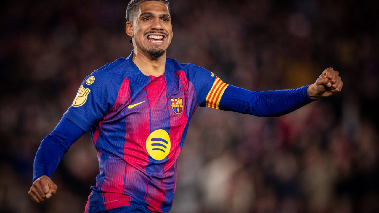 200 partits de Ronald Araujo amb el Barça