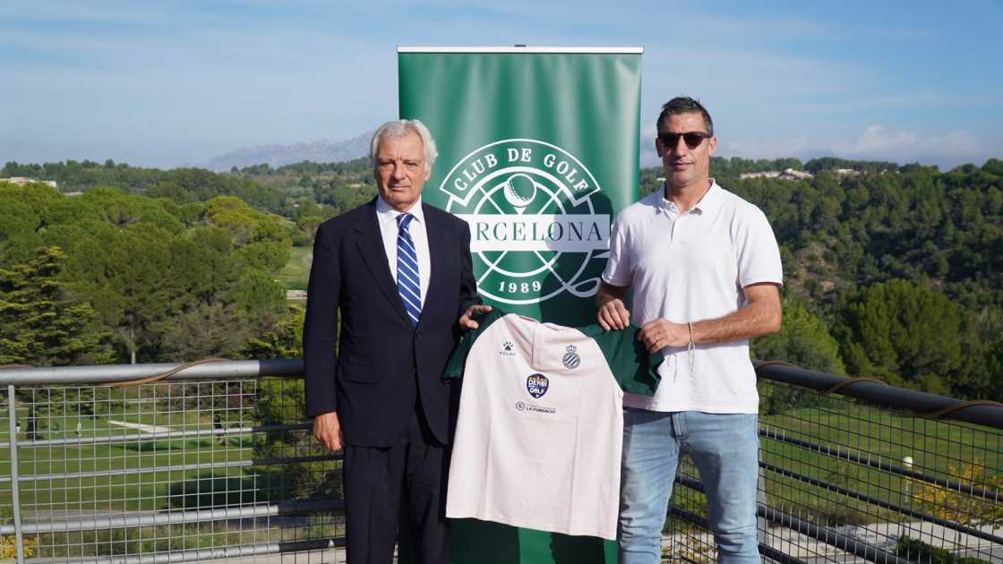 El RCD Espanyol participa en la primera edició solidària del Derbi de Golf