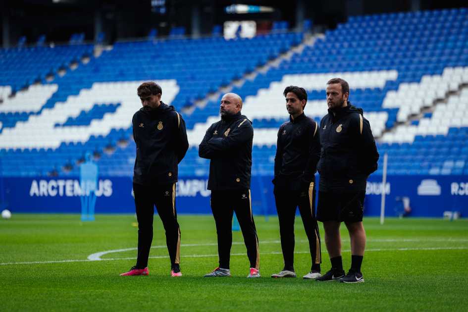 L’Espanyol acomiada el staff tècnic després del cessament de Manolo González